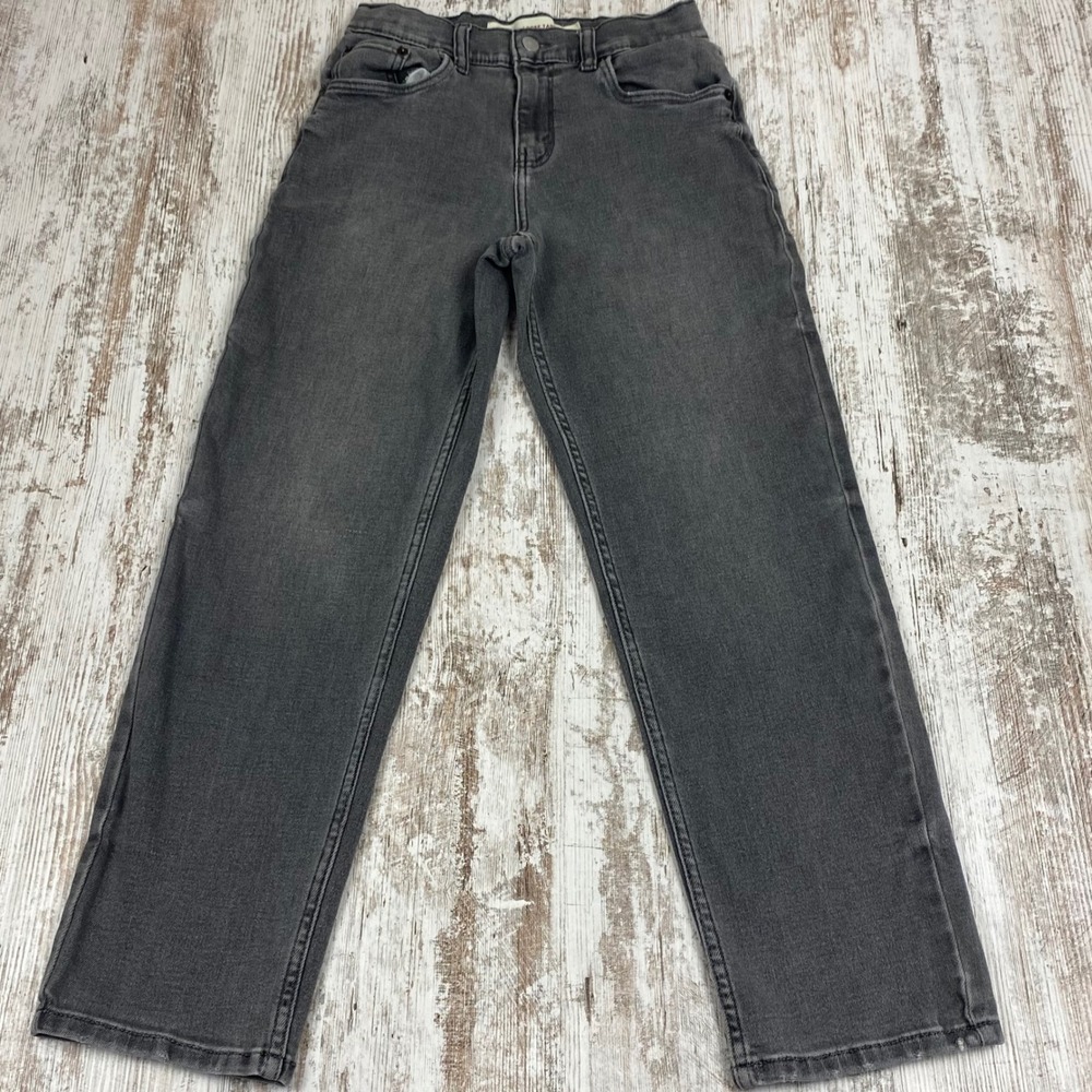 Levis Boys Loose Taper Jeans Faded Gray Denim Size 14 Reg 27x29 Relaxed Fit